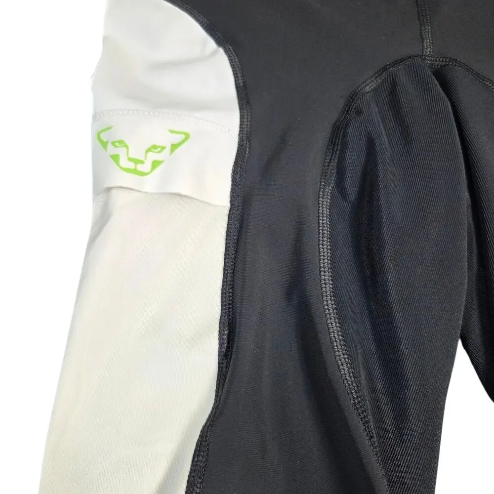 Dynafit‎ Trekking Outdoor Tight Fit Black And Green Pants Size 32 Hiking Riding